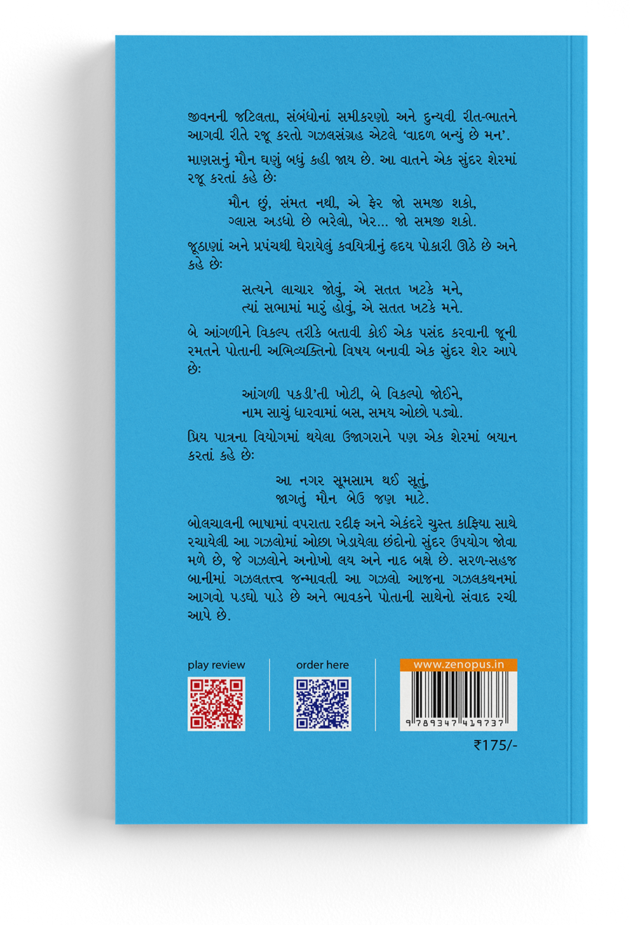 વાદળ બન્યું છે મન